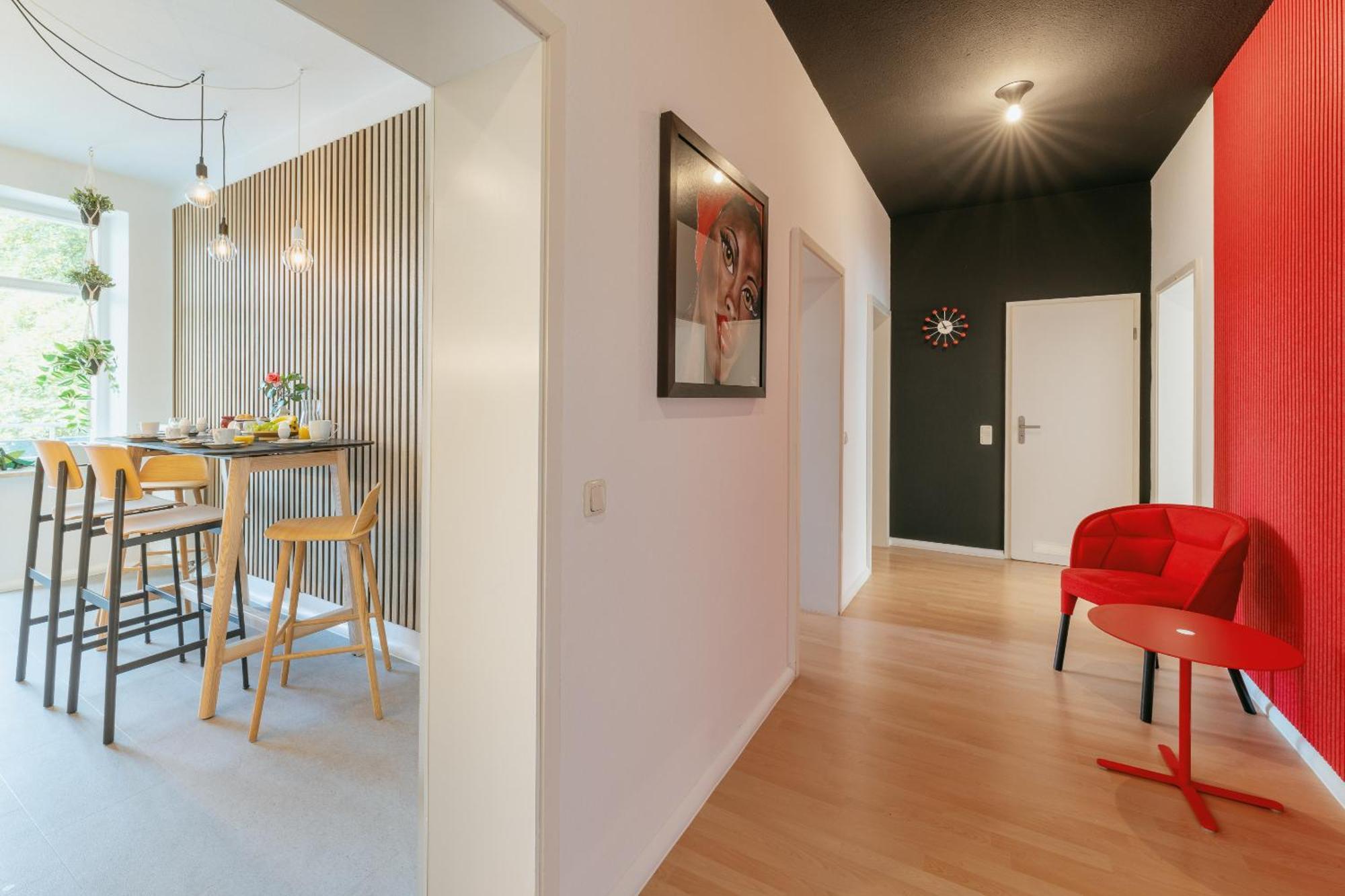 Premium Quartier Clara , Karl Und Fritz Auf Dem Kassberg Mit Eigenem Stellplatz Chemnitz Exterior foto