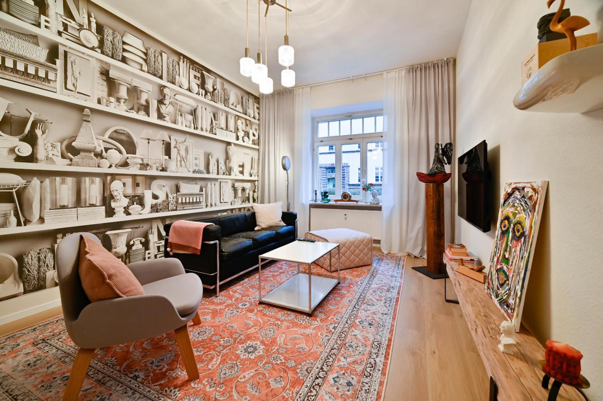 Premium Quartier Clara , Karl Und Fritz Auf Dem Kassberg Mit Eigenem Stellplatz Chemnitz Exterior foto